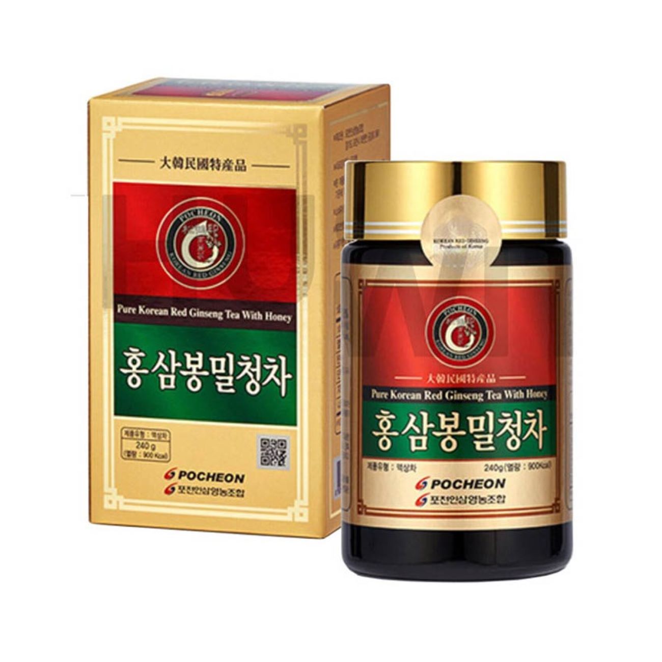 Cao hồng sâm mật ong Pocheon lọ 240g Hàn Quốc